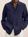 Men's Button-Down Long Sleeve Shirt