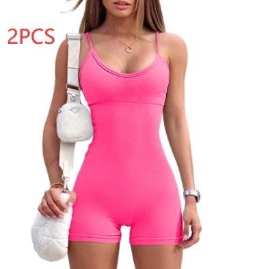 Women's Spaghetti Strap Shorts Jumpsuit/Romper