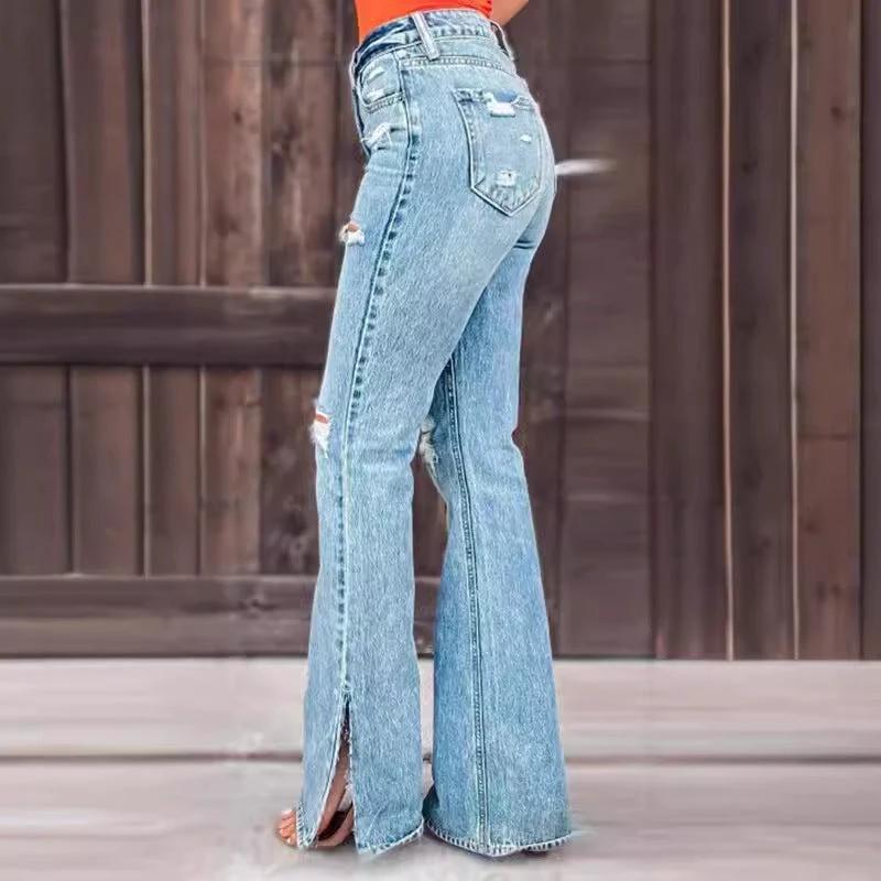 High Waist Stretch Jeans