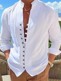 Men's Button Up Long Sleeve Shirt
