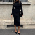 Stylish Slim Wrap Hip Dress