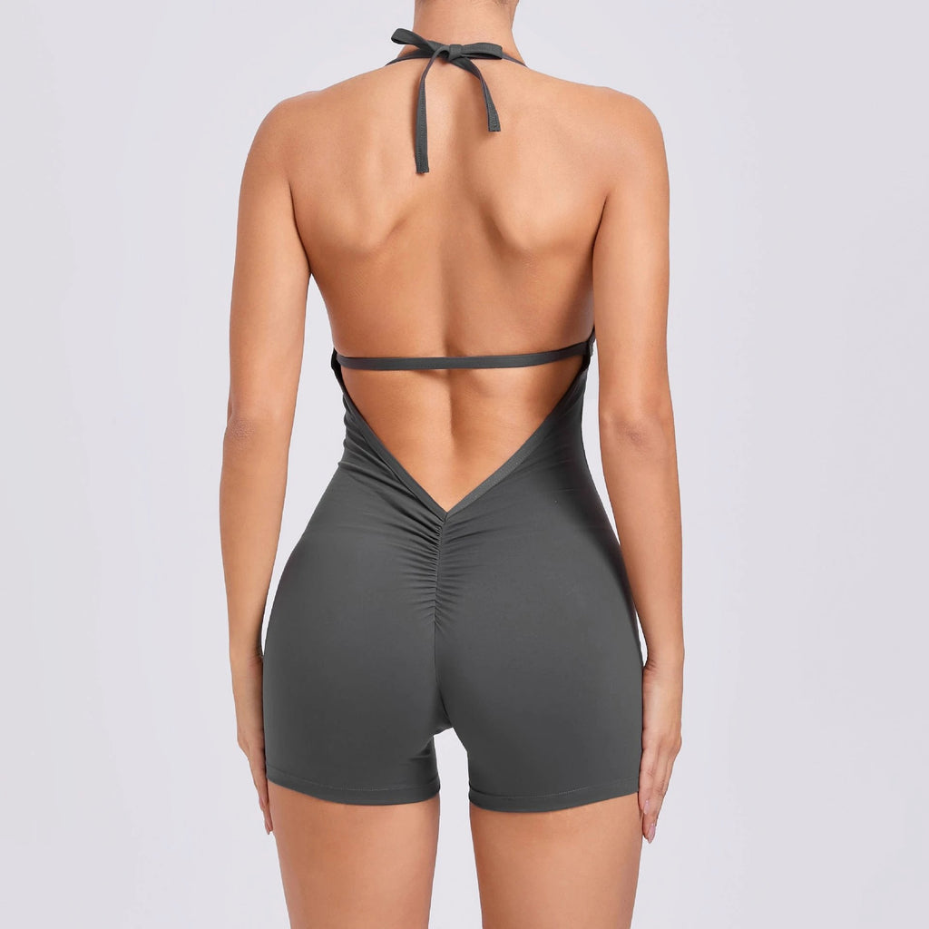 Fitness Short Jumpsuit
