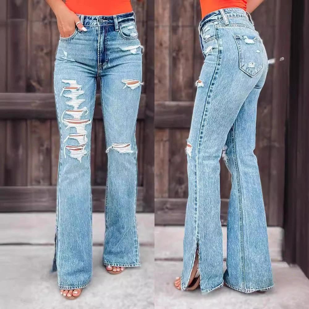 High Waist Stretch Jeans