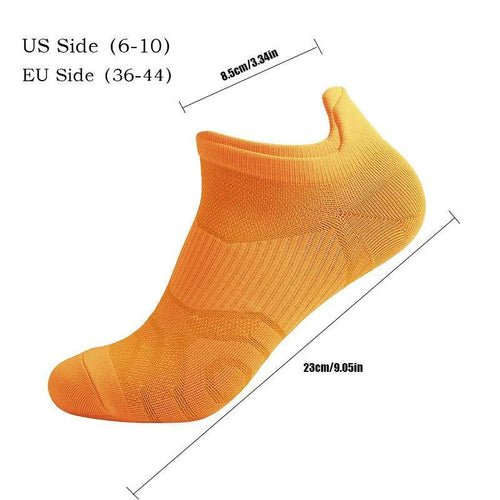 8 Pairs Women's Running Socks - Cushioned, Breathable & Anti-Odor for Outdoor Sports, Cycling & Hiking
