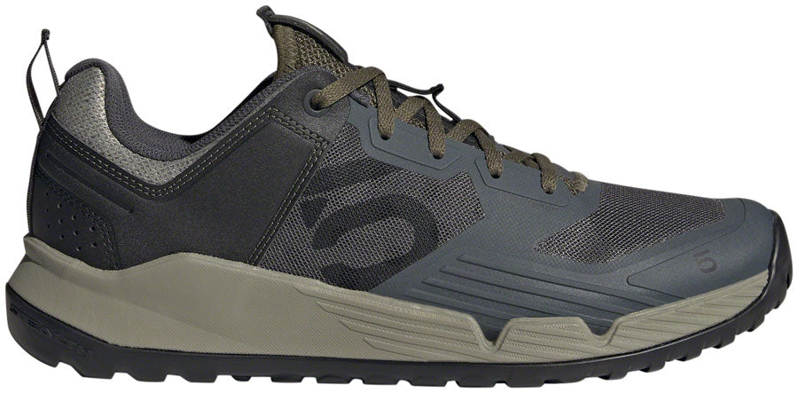Five Ten Trailcross XT Flat Shoes - Men's Gray Six/Core BLK/Olive Strata 9.5