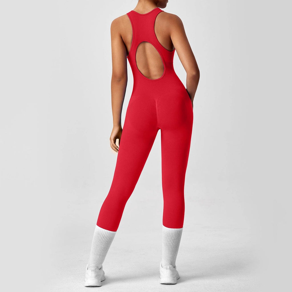 One-piece Fitness Jumpsuit
