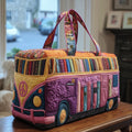 Quilted Embroidery Travel Bag