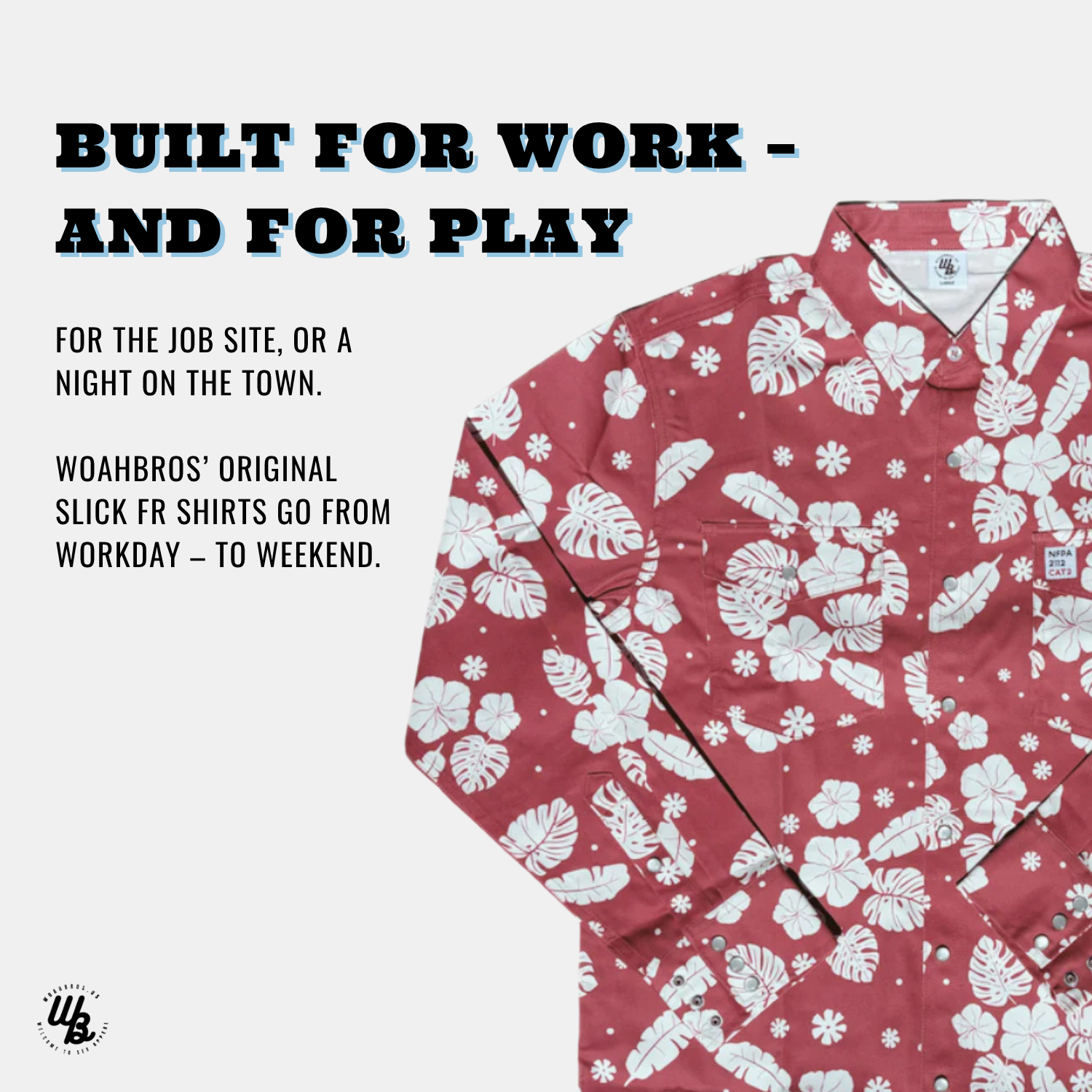 WoahBros Hawaiian FR Shirt