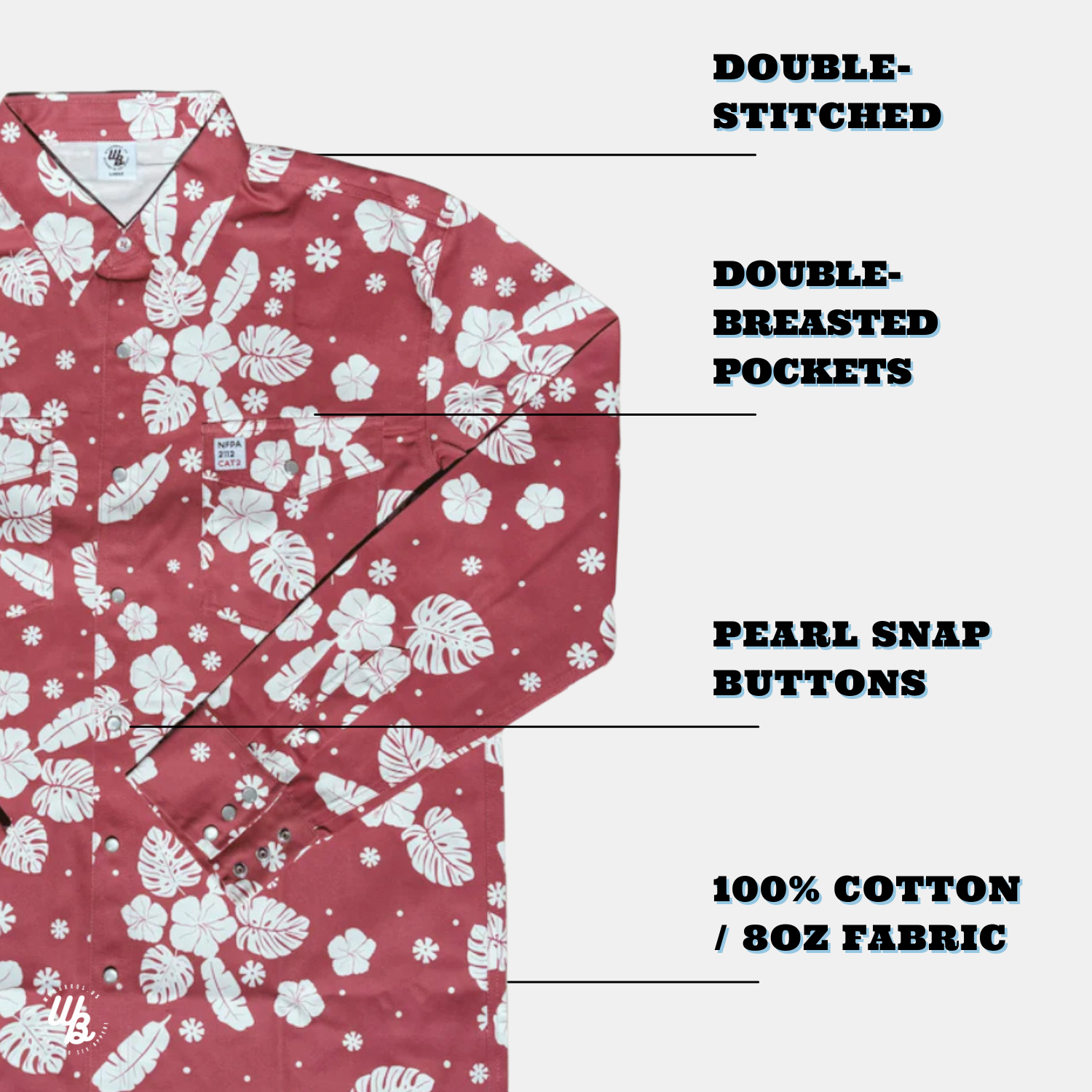 WoahBros Hawaiian FR Shirt
