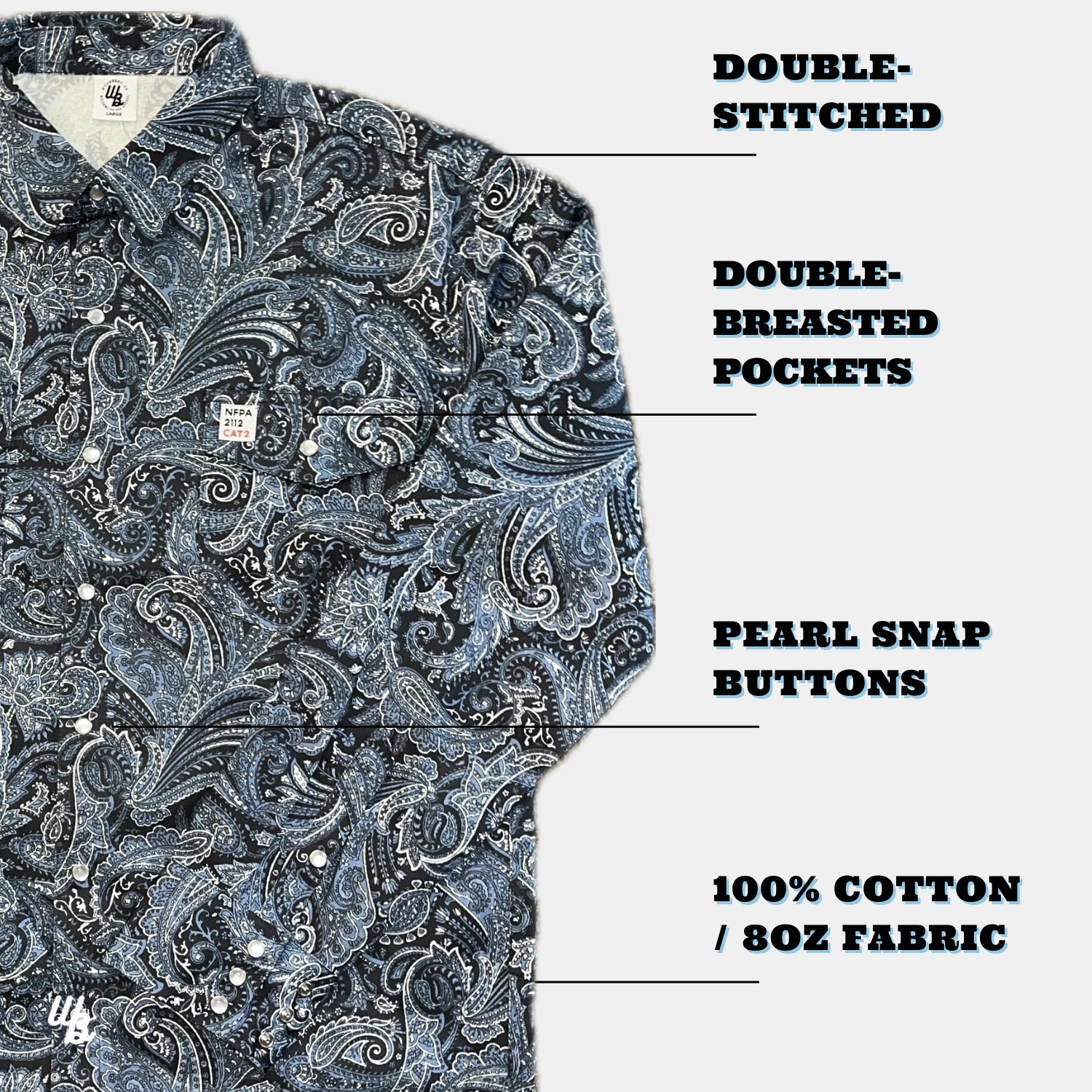 WoahBros Paisley FR Shirt