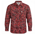 WoahBros Red Paisley FR Shirt