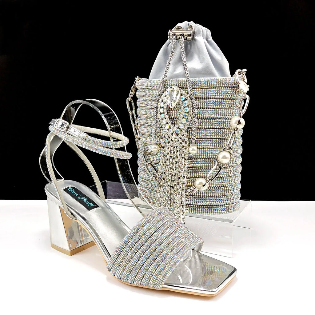 Lastest Ladies Shoes with Matching Bag Set  HJJ1-23