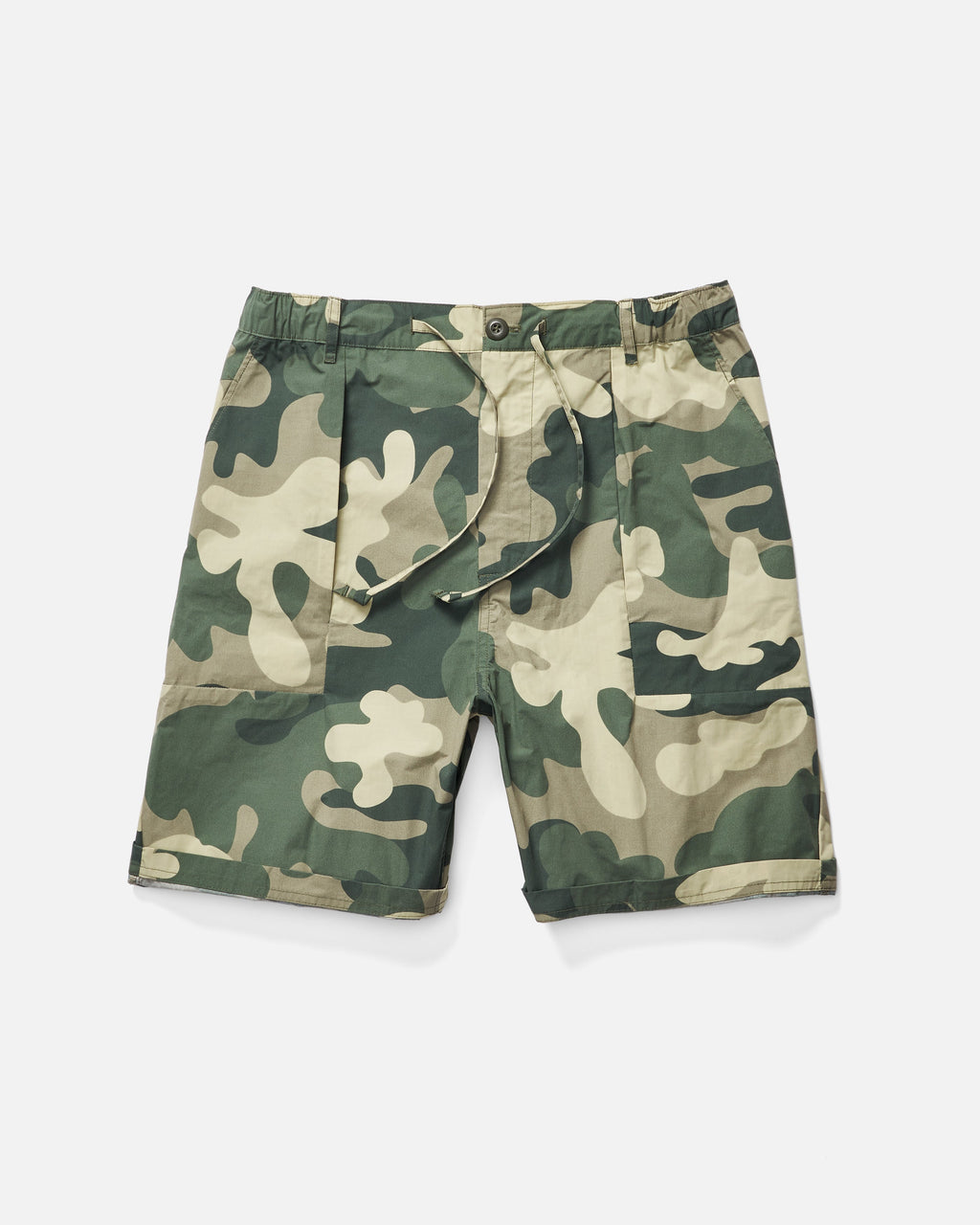 Slouchy Fatigue Shorts