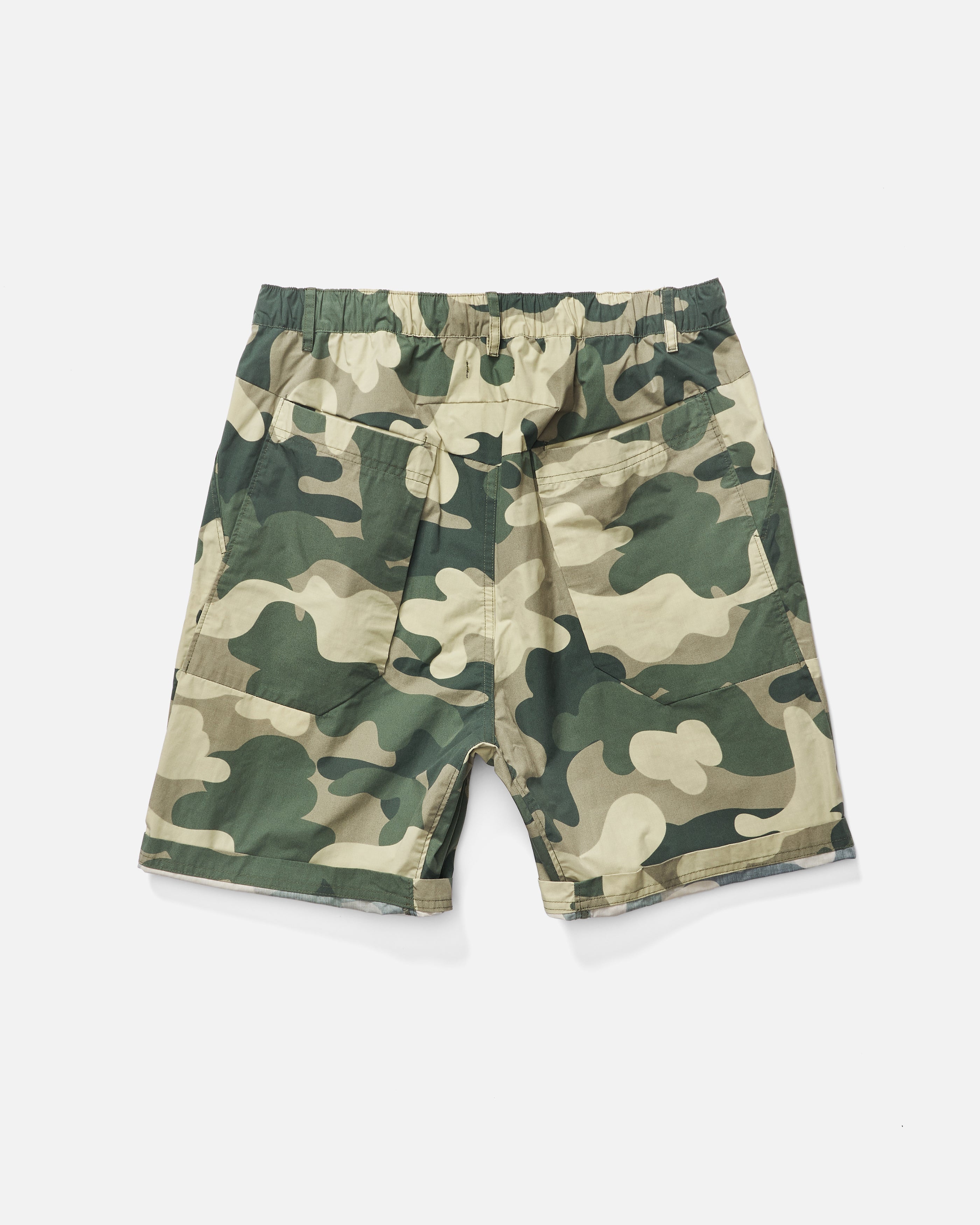 Slouchy Fatigue Shorts