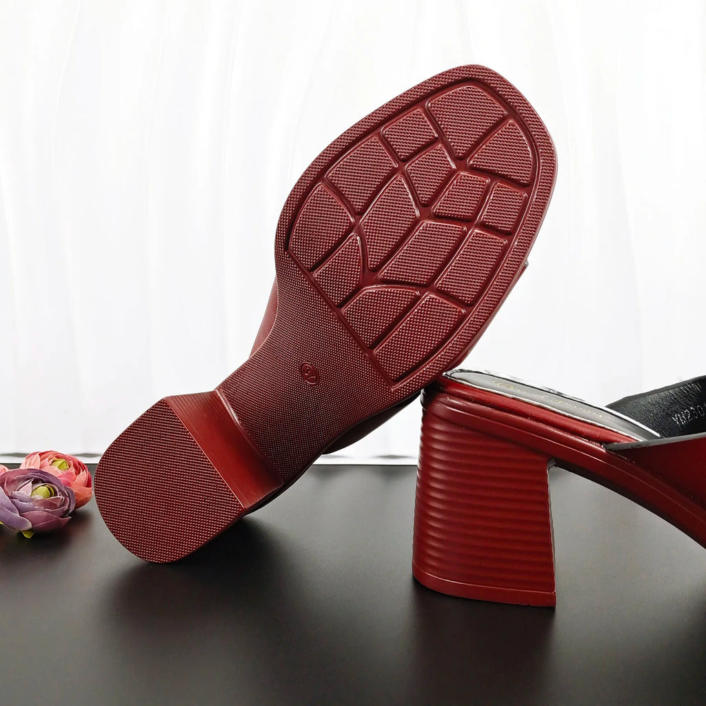 Latest Women Summer Toe Sandals and Bag set ED135