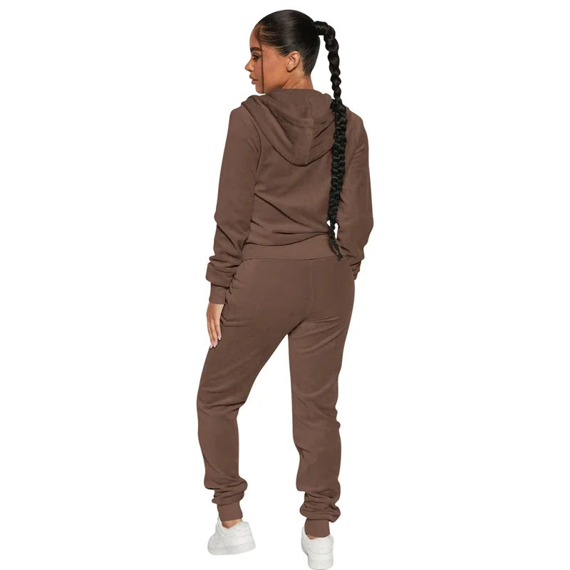 Cozy Comfort Velvet Pant Sets for Women