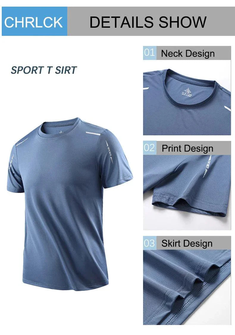 Men's Quick Dry Running T Shirt Summer Essentials