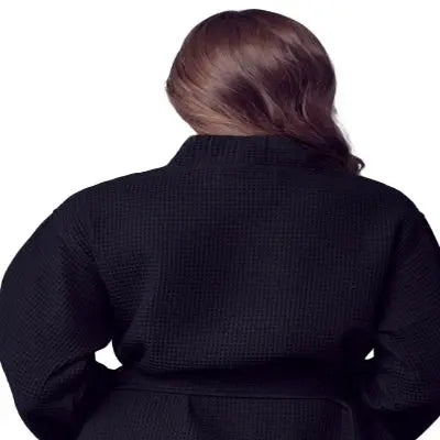 Women's Lightweight Waffle Robe, Quick-Dry Spa Comfort