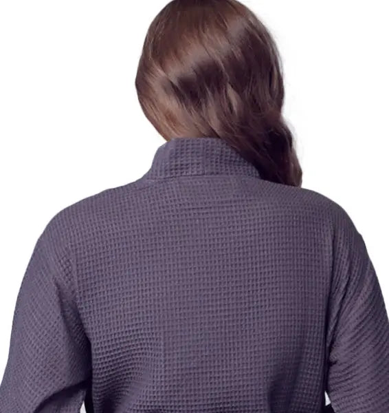 Women's Lightweight Waffle Robe, Quick-Dry Spa Comfort