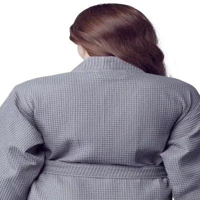 Women's Lightweight Waffle Robe, Quick-Dry Spa Comfort