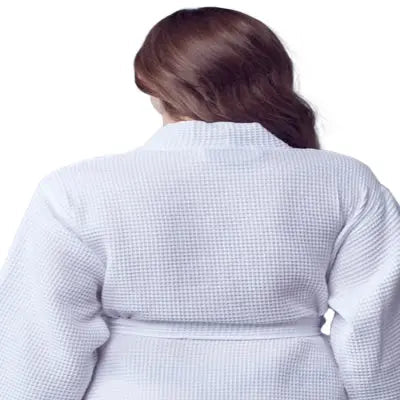 Women's Lightweight Waffle Robe, Quick-Dry Spa Comfort