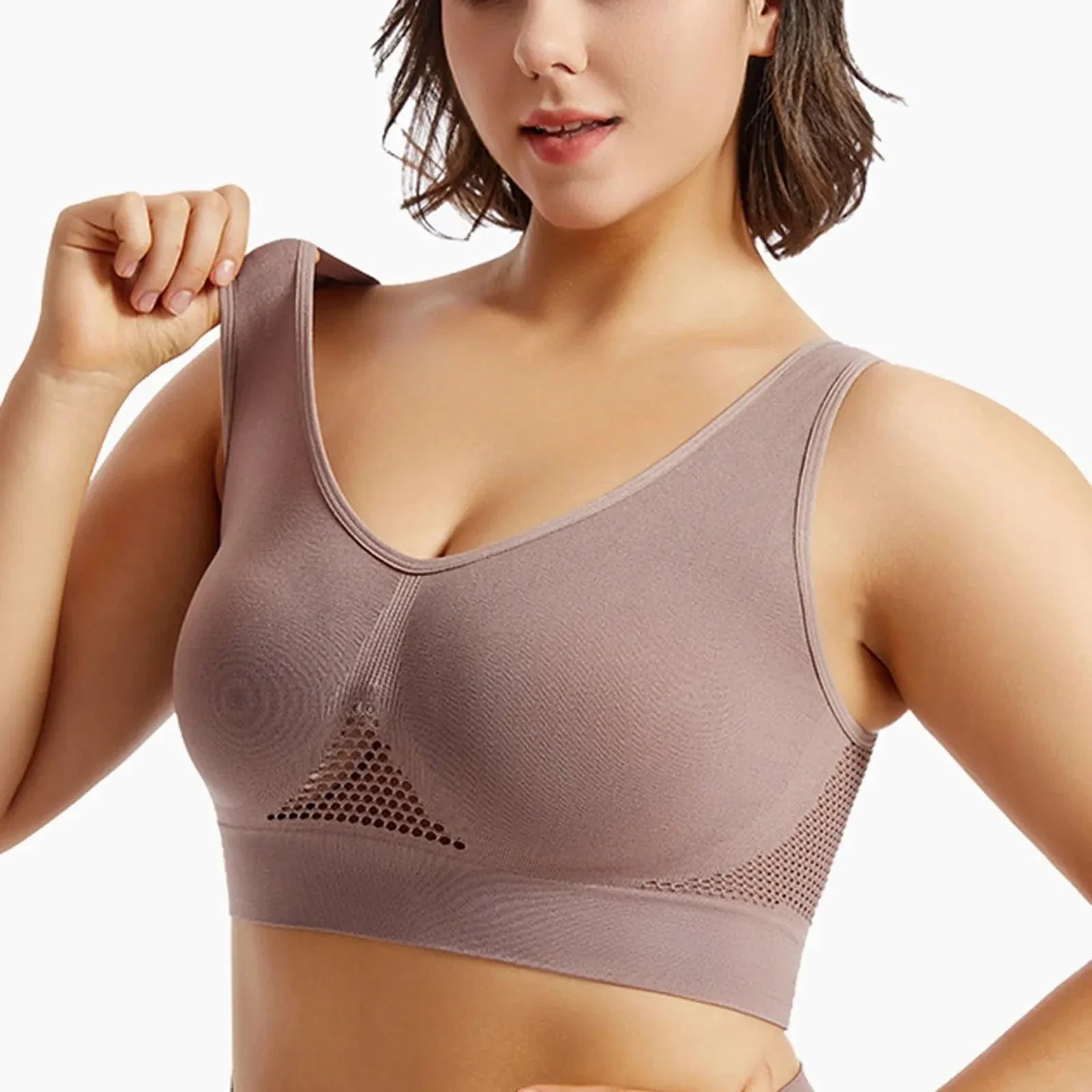 High-strength Anti-Sag Sports Bra