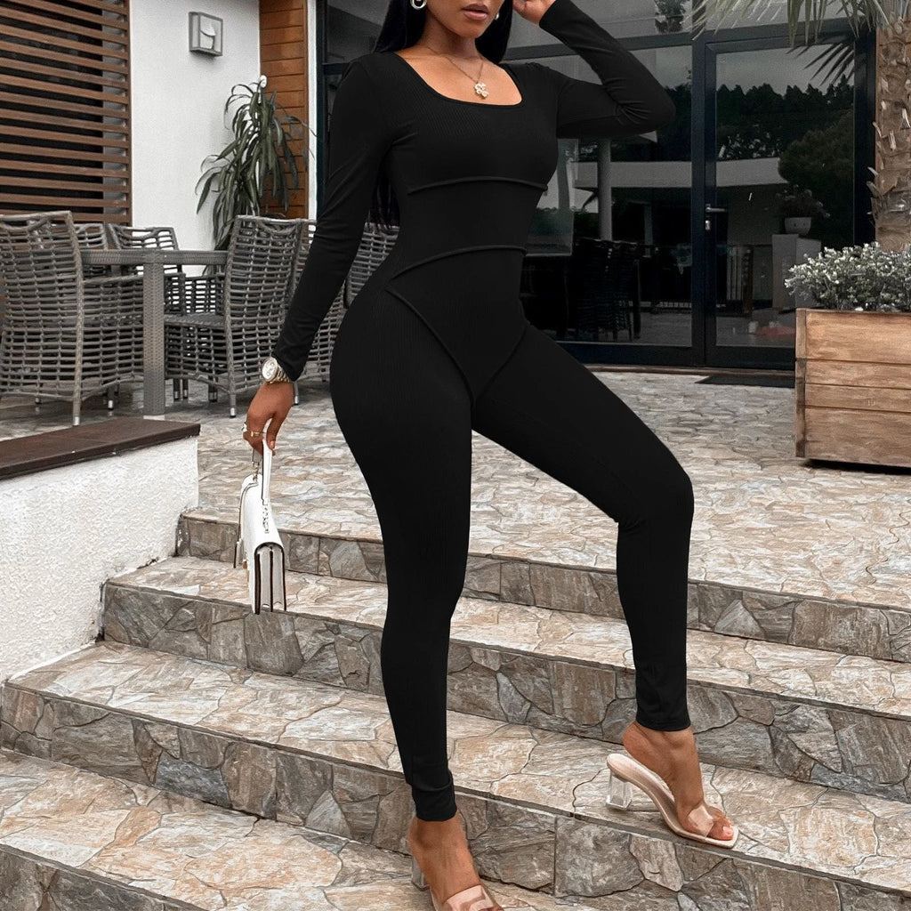 Women's Fashion Slim Slim Jumpsuit