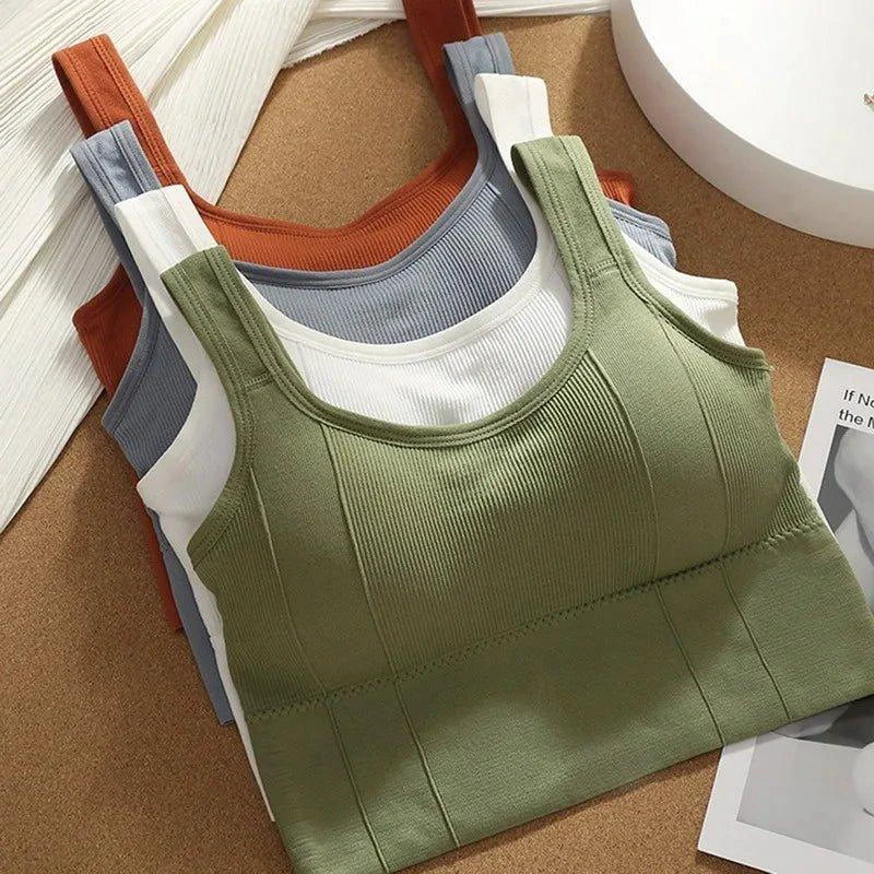 Mandotos Breathable Push Up Sports Bra/Yoga Top