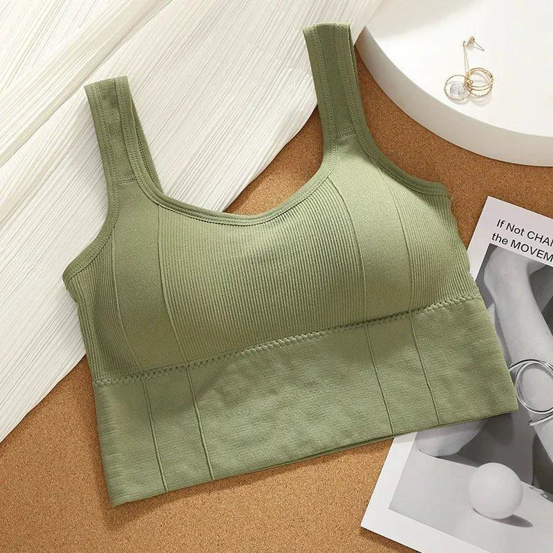 Mandotos Breathable Push Up Sports Bra/Yoga Top