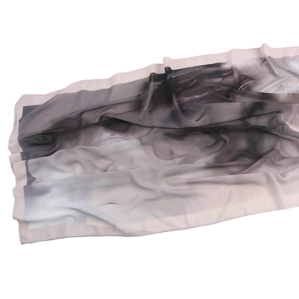 Elegant Printed Chiffon Bohemian Style Hijab Scarf Breathable Sun Protection