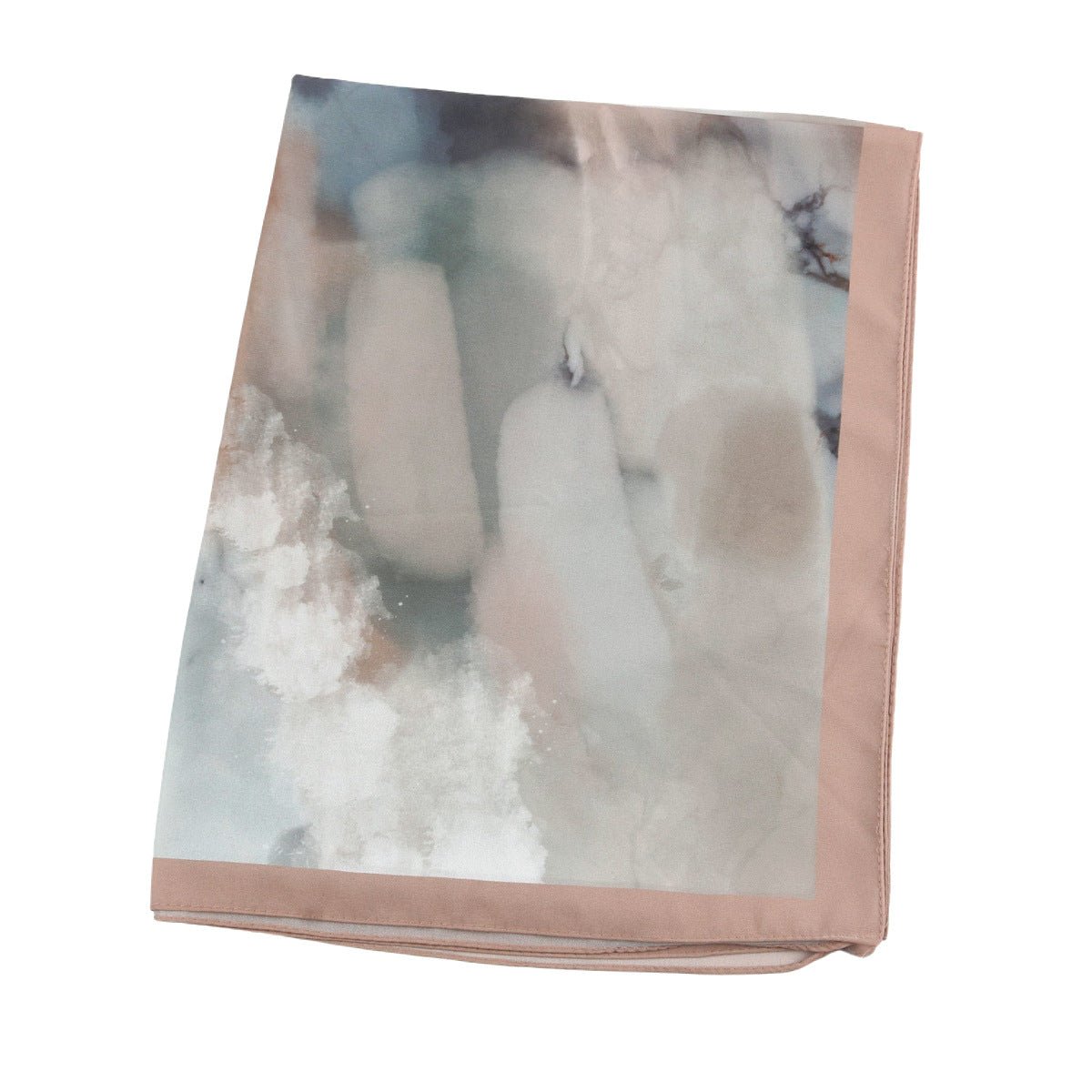 Elegant Printed Chiffon Bohemian Style Hijab Scarf Breathable Sun Protection