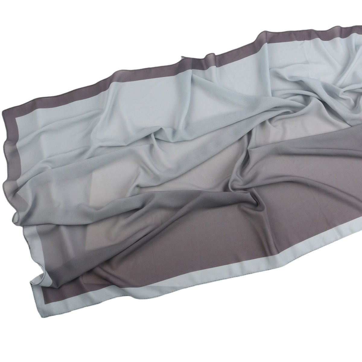Elegant Printed Chiffon Bohemian Style Hijab Scarf Breathable Sun Protection
