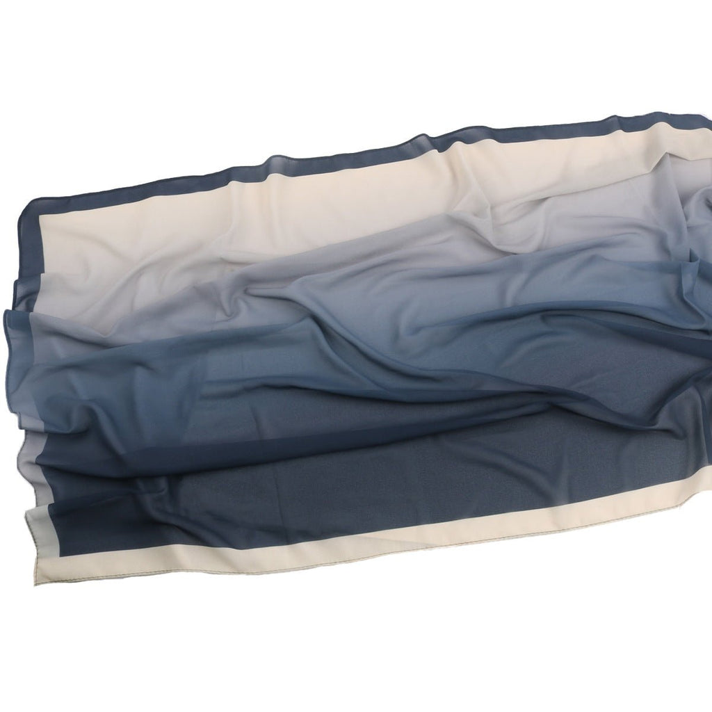 Elegant Printed Chiffon Bohemian Style Hijab Scarf Breathable Sun Protection