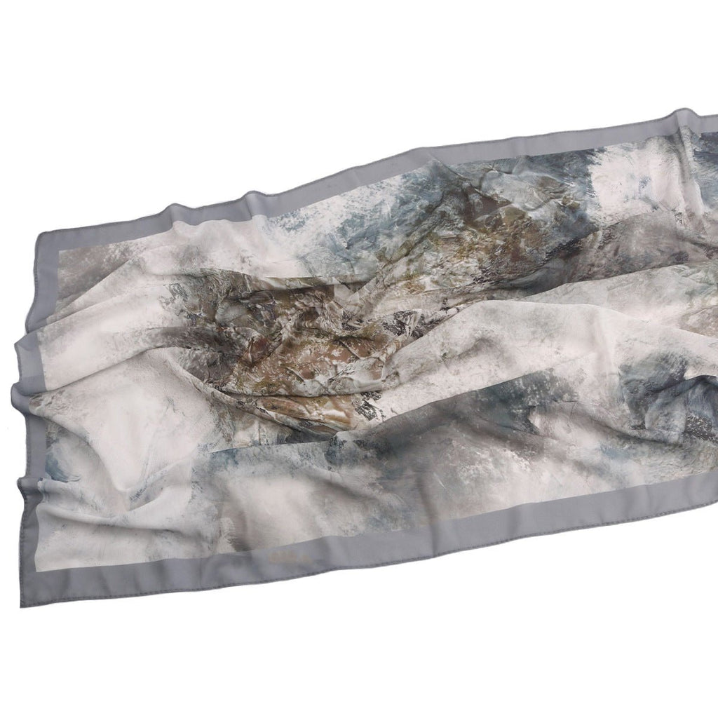 Elegant Printed Chiffon Bohemian Style Hijab Scarf Breathable Sun Protection