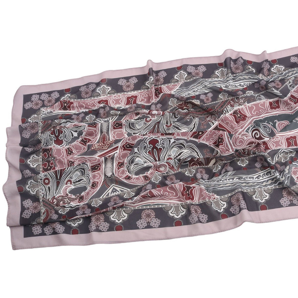 Elegant Printed Chiffon Bohemian Style Hijab Scarf Breathable Sun Protection