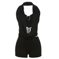 Jaw Dropping! Halter Top & Short Set