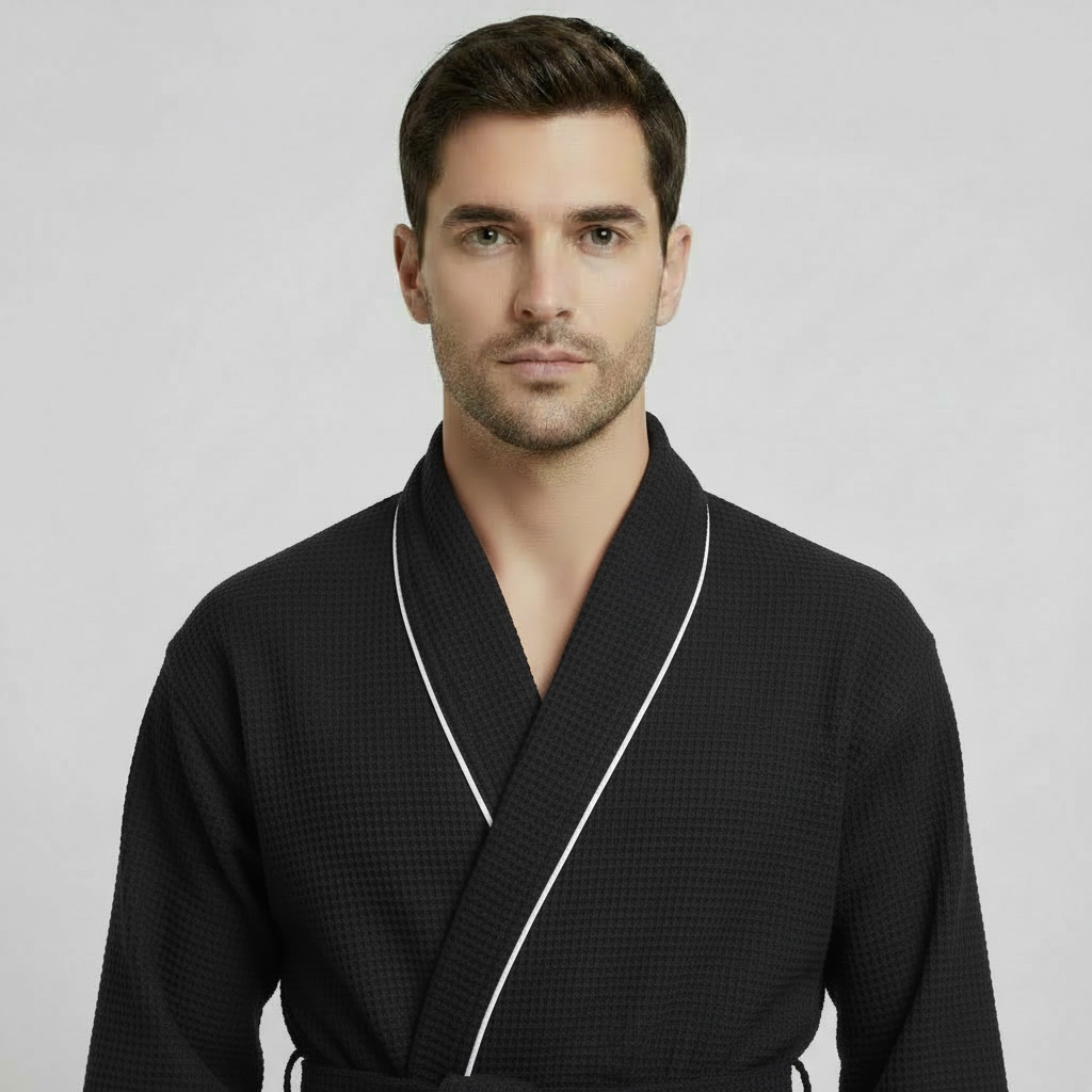 Premium Waffle Robe for Men