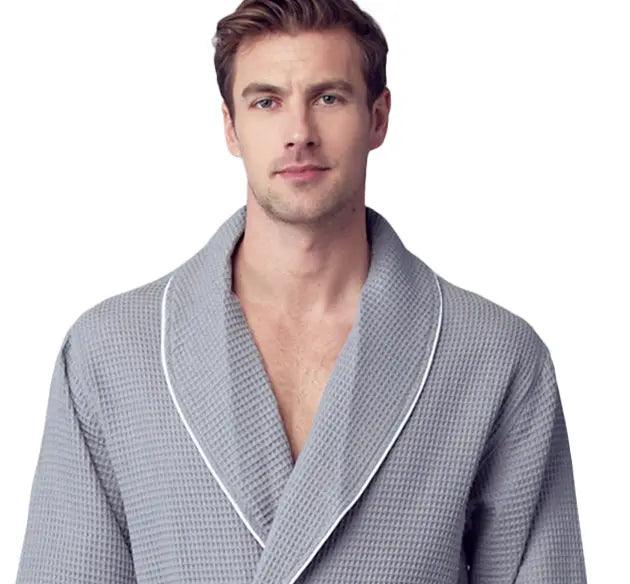 Premium Waffle Robe for Men