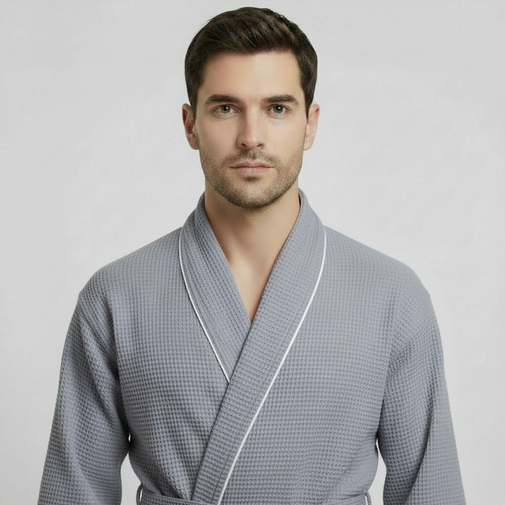 Premium Waffle Robe for Men