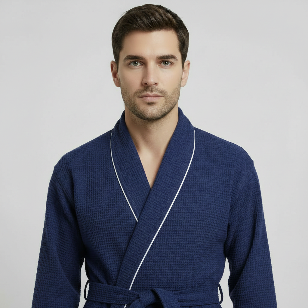 Premium Waffle Robe for Men