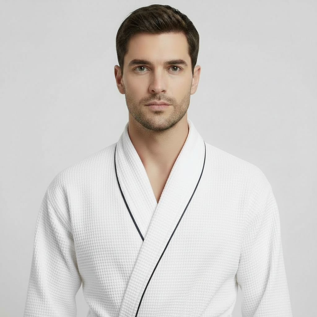 Premium Waffle Robe for Men