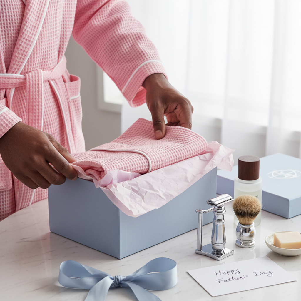 Premium Waffle Robe for Men