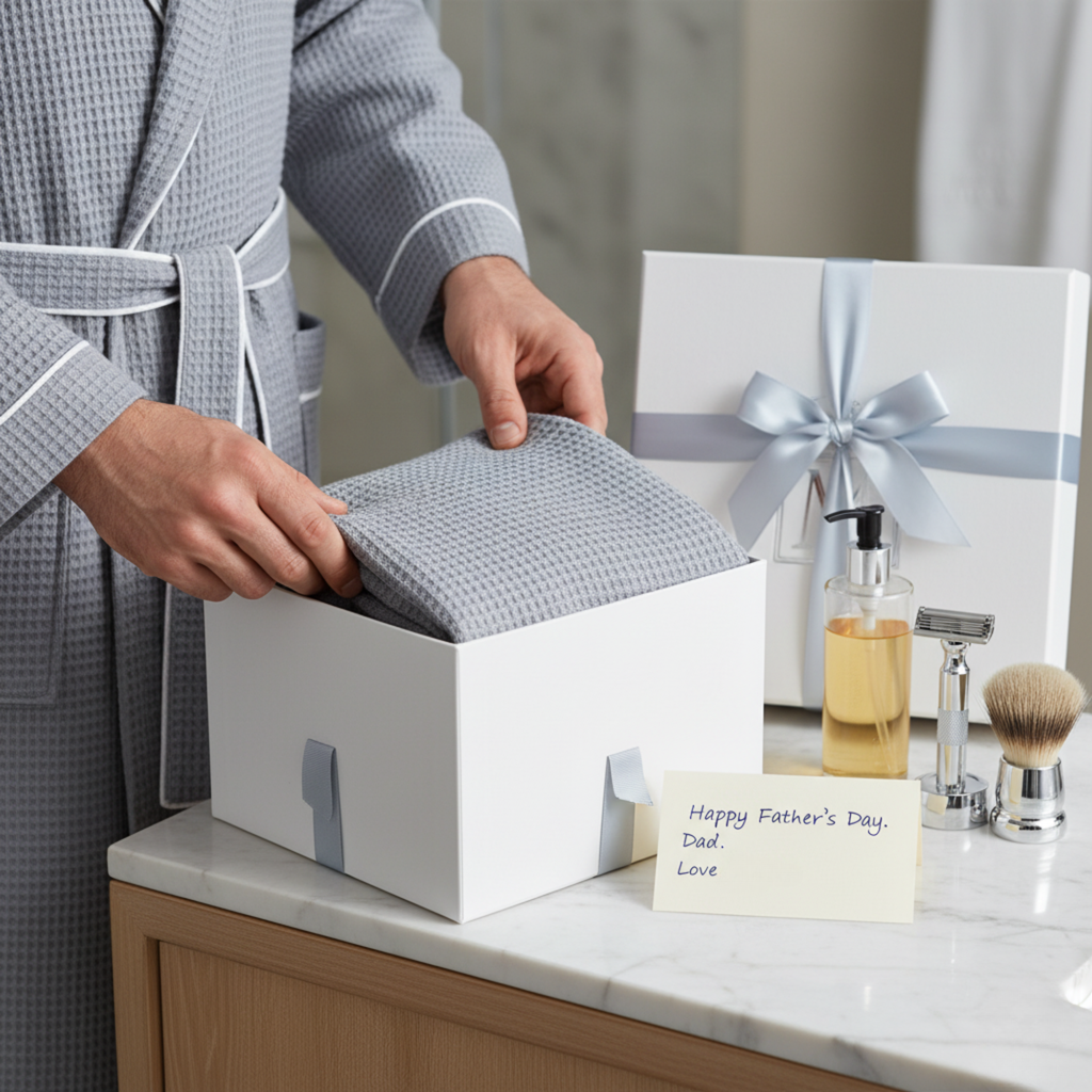 Premium Waffle Robe for Men