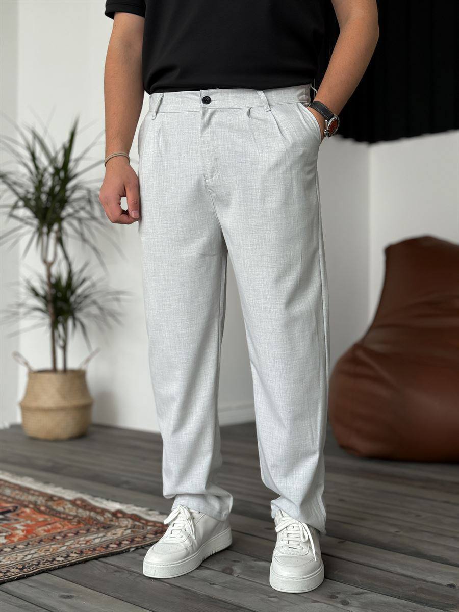 Men's Pleated Trousers