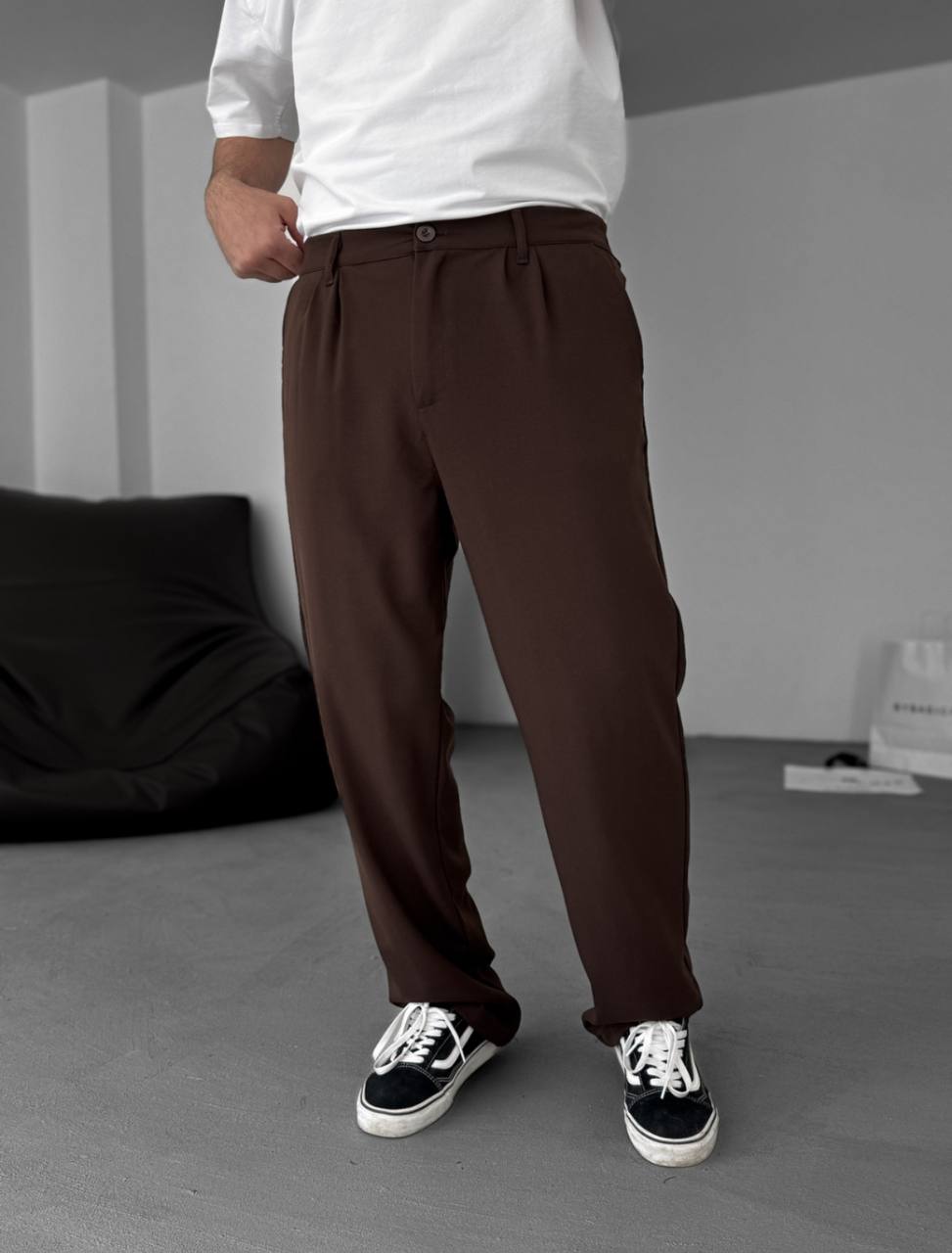 Men's Pleated Trousers