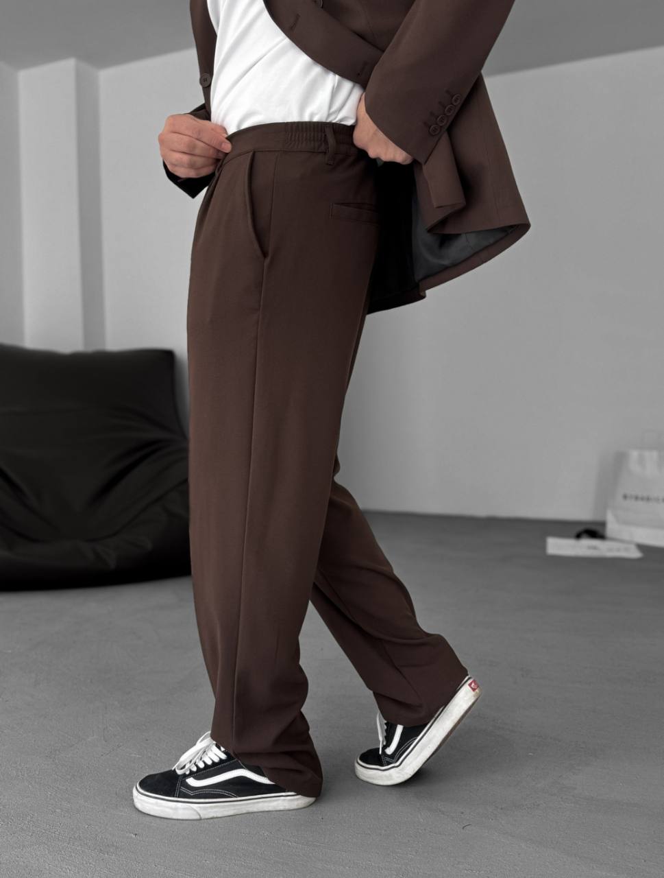 Men's Pleated Trousers