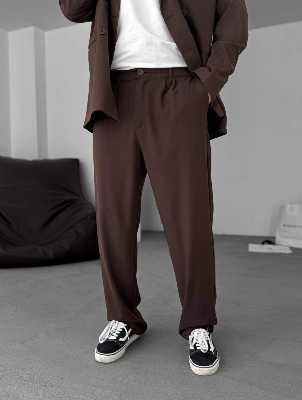 Men's Pleated Trousers