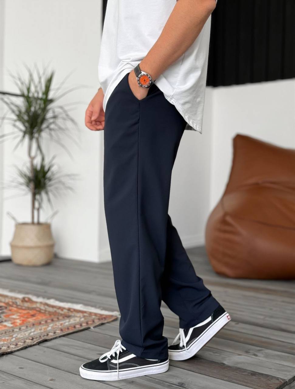 Men's Pleated Trousers