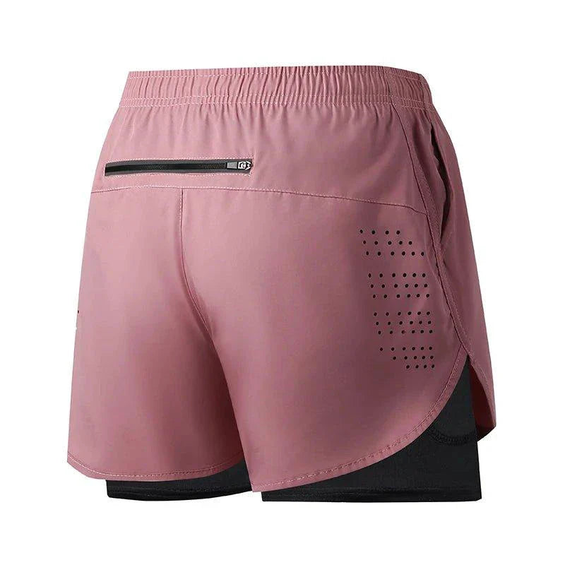 Men's Quick-drying Fitness Double Layer Shorts