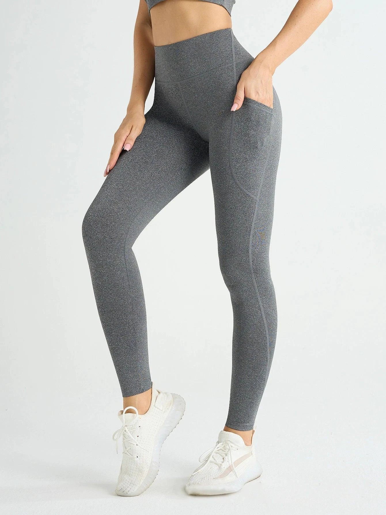 New! High Waist Women's Leggings/Yoga Pants/Tights w/Pockets